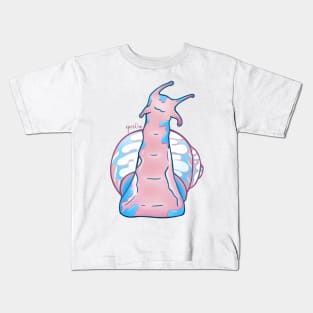 Transgender Pride Snail Kids T-Shirt